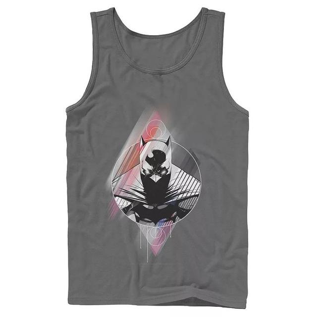 Mens DC Comics Batman Diamond Portrait Poster Tank Top Product Image