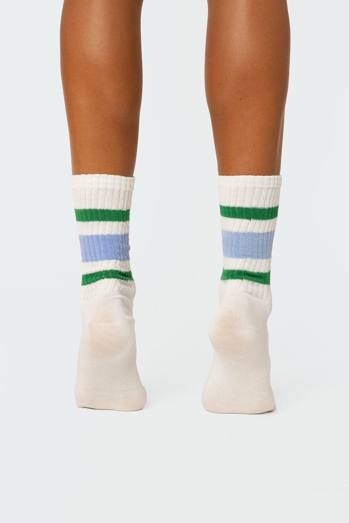 Triple Striped Socks Product Image