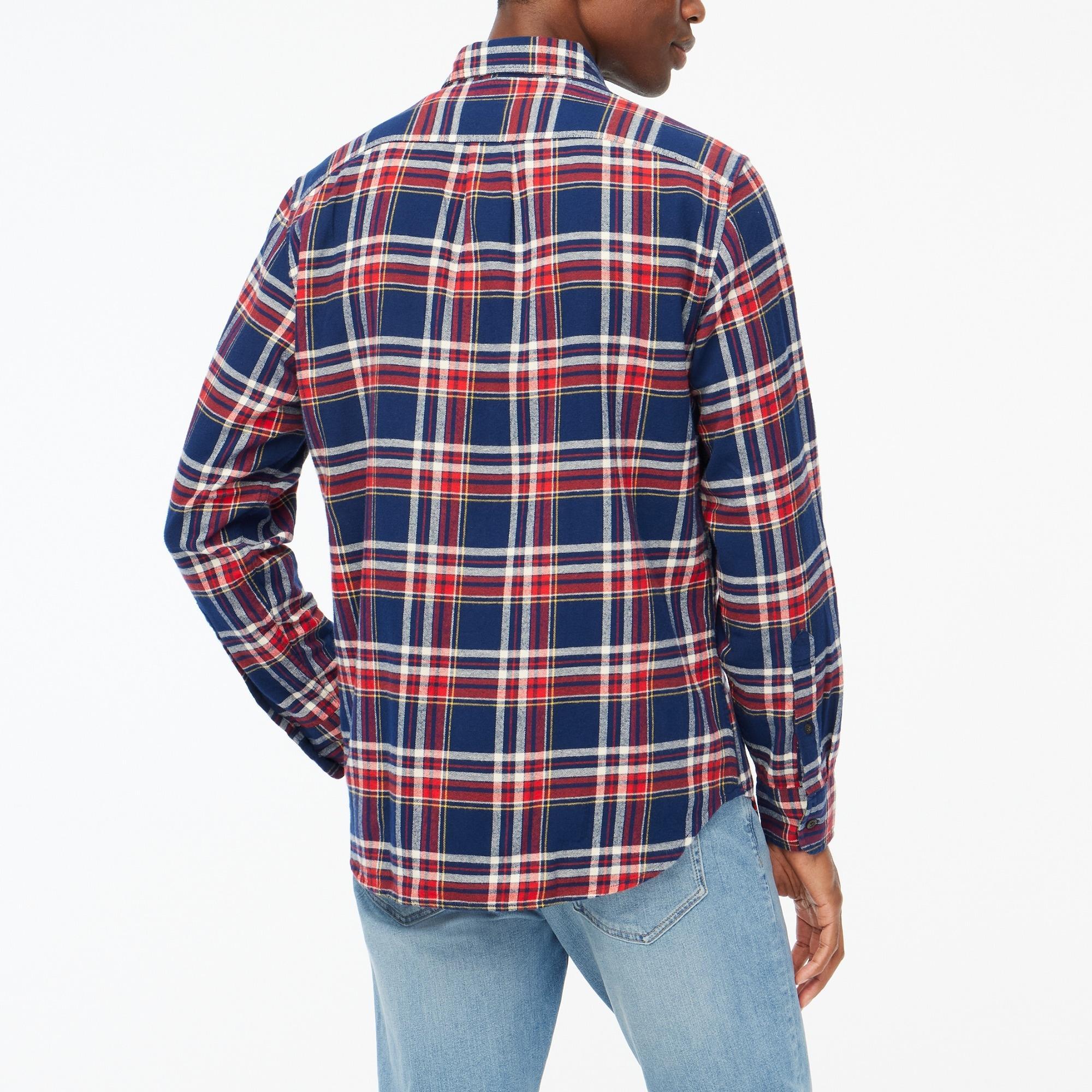 Classic plaid flannel shirt Product Image