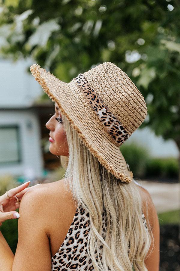 Everyday Details Woven Hat in Brown Product Image