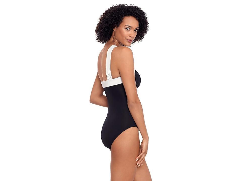 Lauren by Ralph Lauren Bel Air Colorblocked One-Piece Swimsuit Product Image