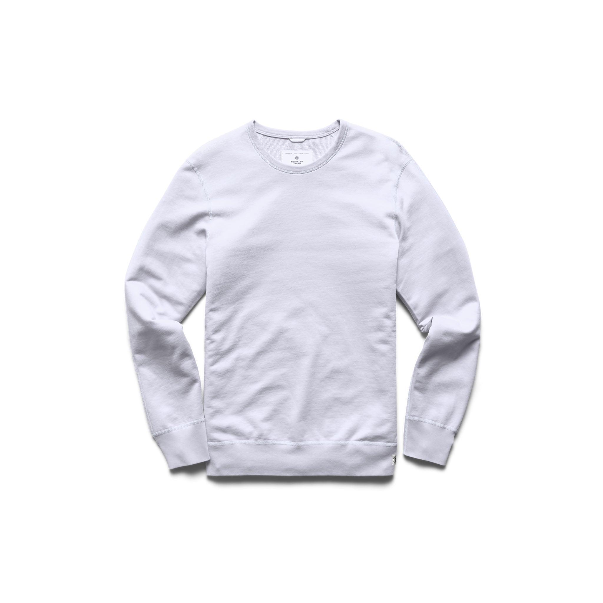 Lightweight Terry Slim Crewneck Male Product Image