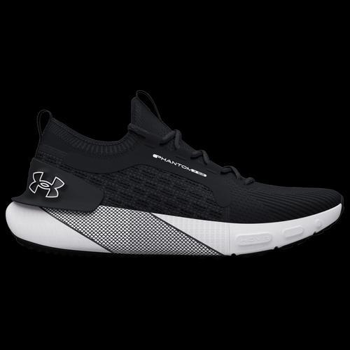 Under Armour Mens Under Armour HOVR Phantom 3 SE - Mens Running Shoes Black/White Product Image