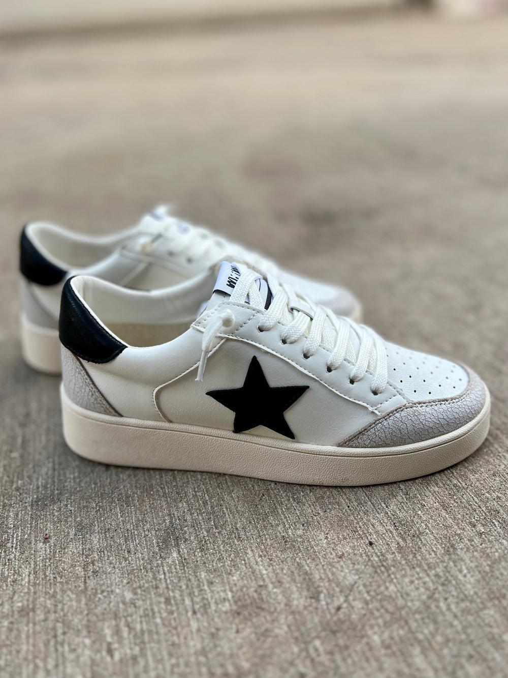 Juniper's White Star Sneakers Product Image