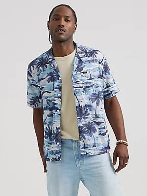 Men's Lee 101 Hawaiian Camp Shirt | Men's Sale | Lee® Product Image