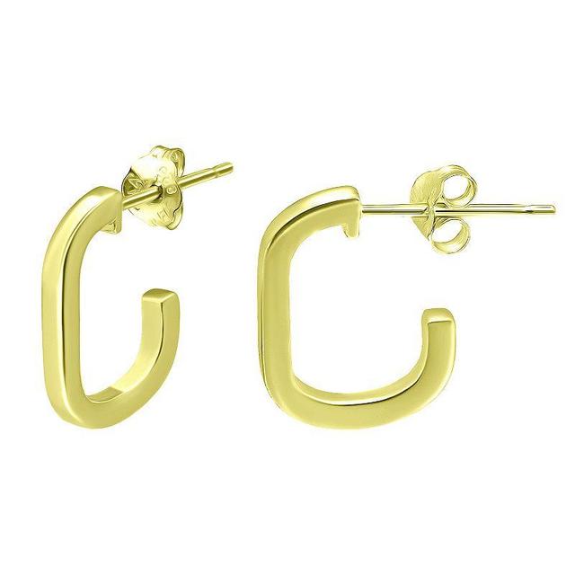 Giani Bernini Square Tube Small Hoop Earrings, Created for Macys Product Image