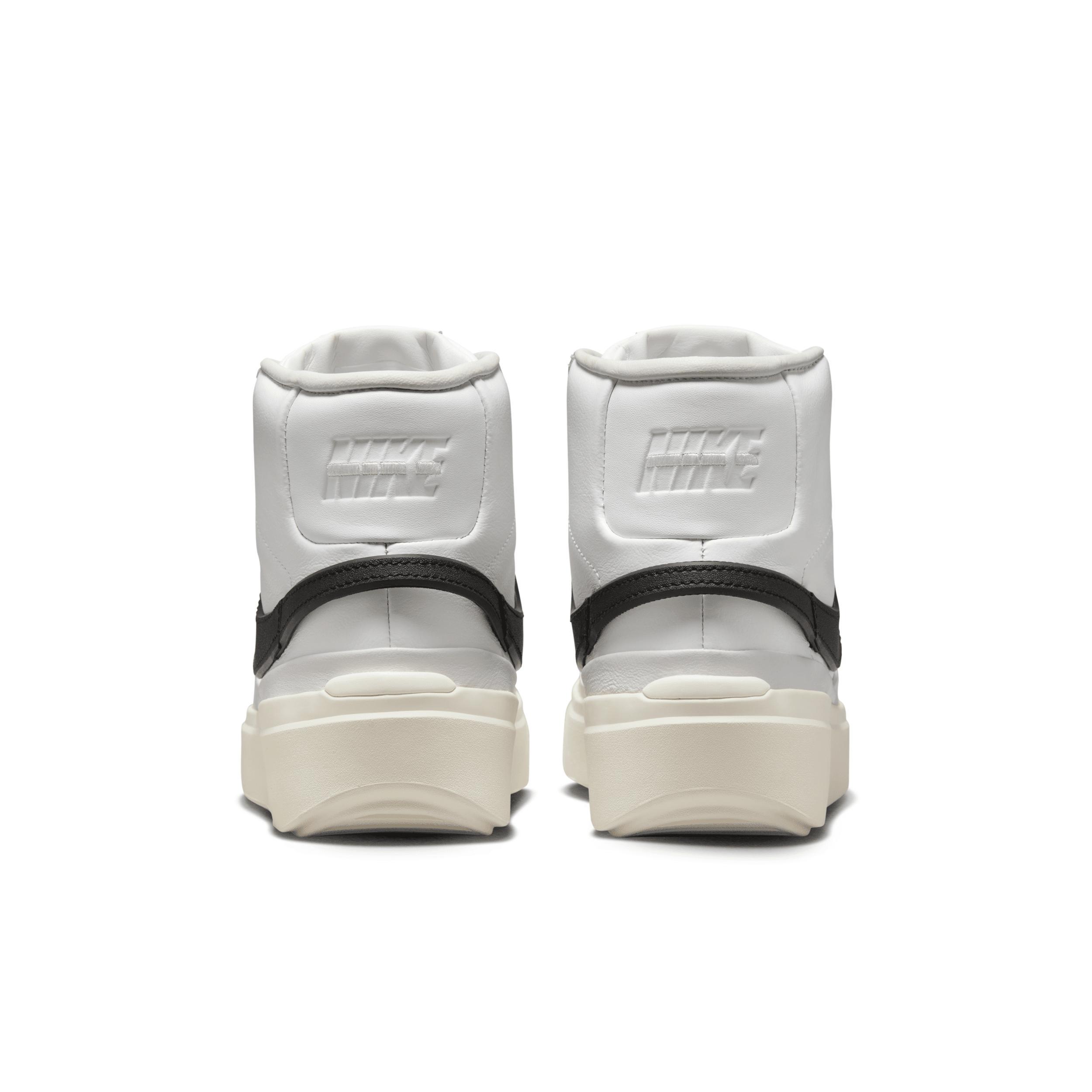 Nike Blazer Phantom Sneaker Mid in White. Product Image