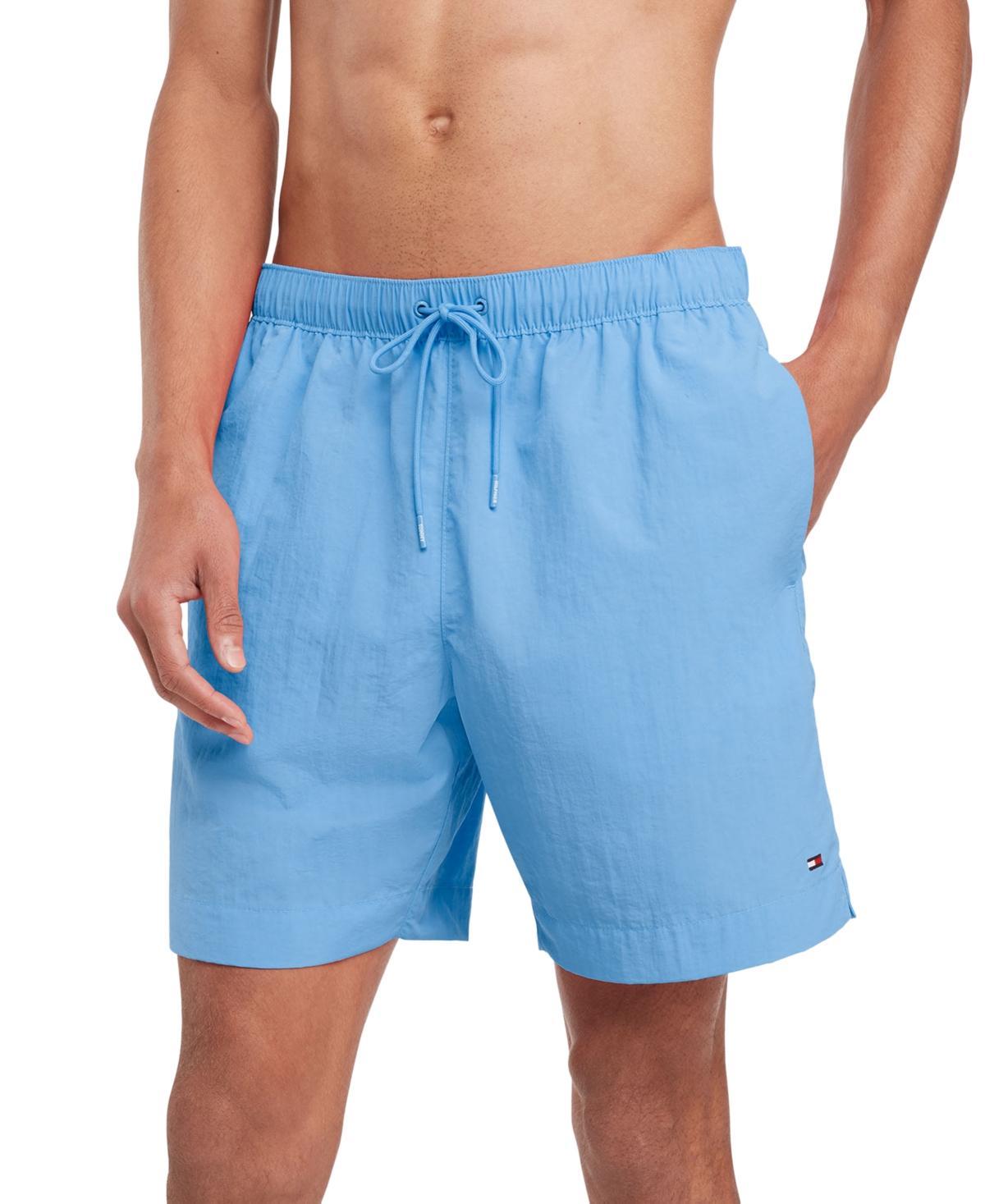 Tommy Hilfiger Mens Long Drawstring 7 Swim Trunks Product Image