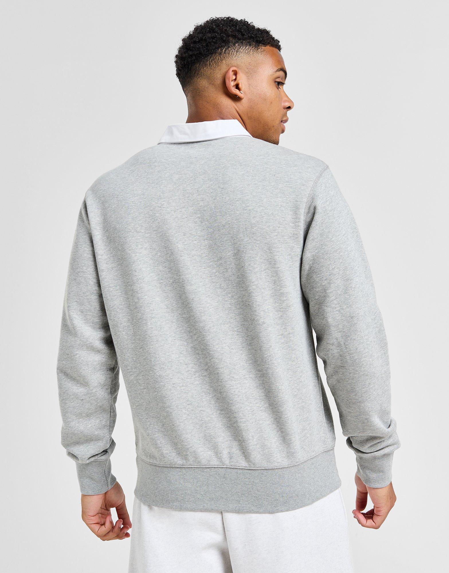 Nike Club Fleece Polo Sweatshirt Product Image