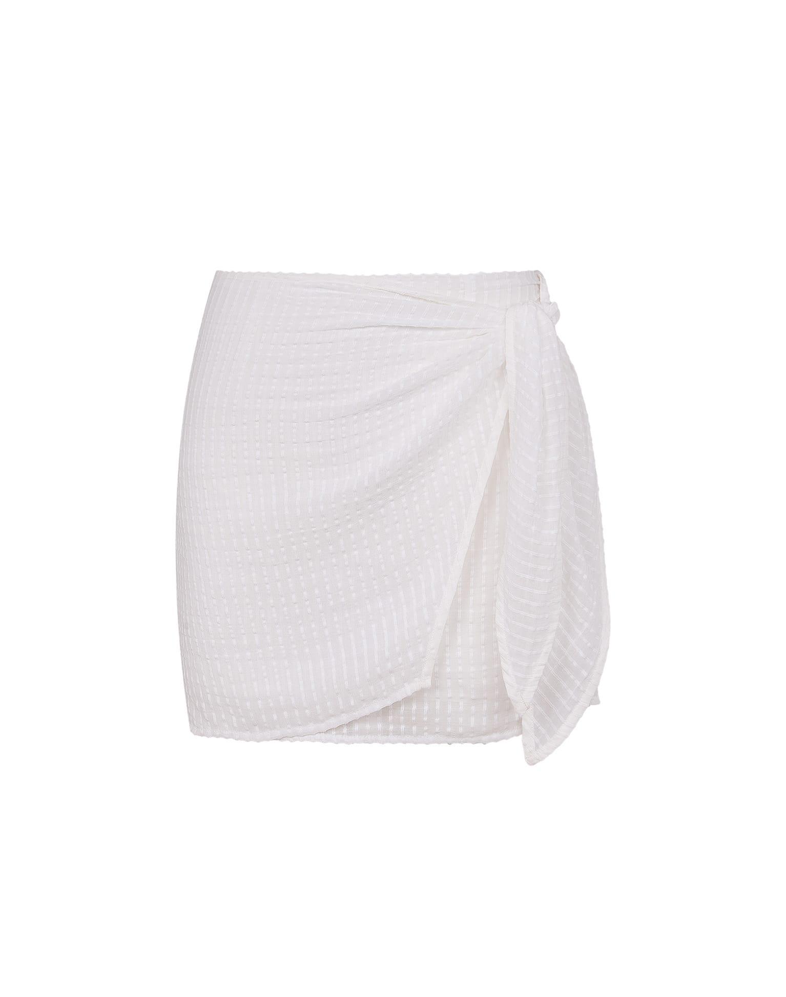 Marge Detail Top - Off White Product Image