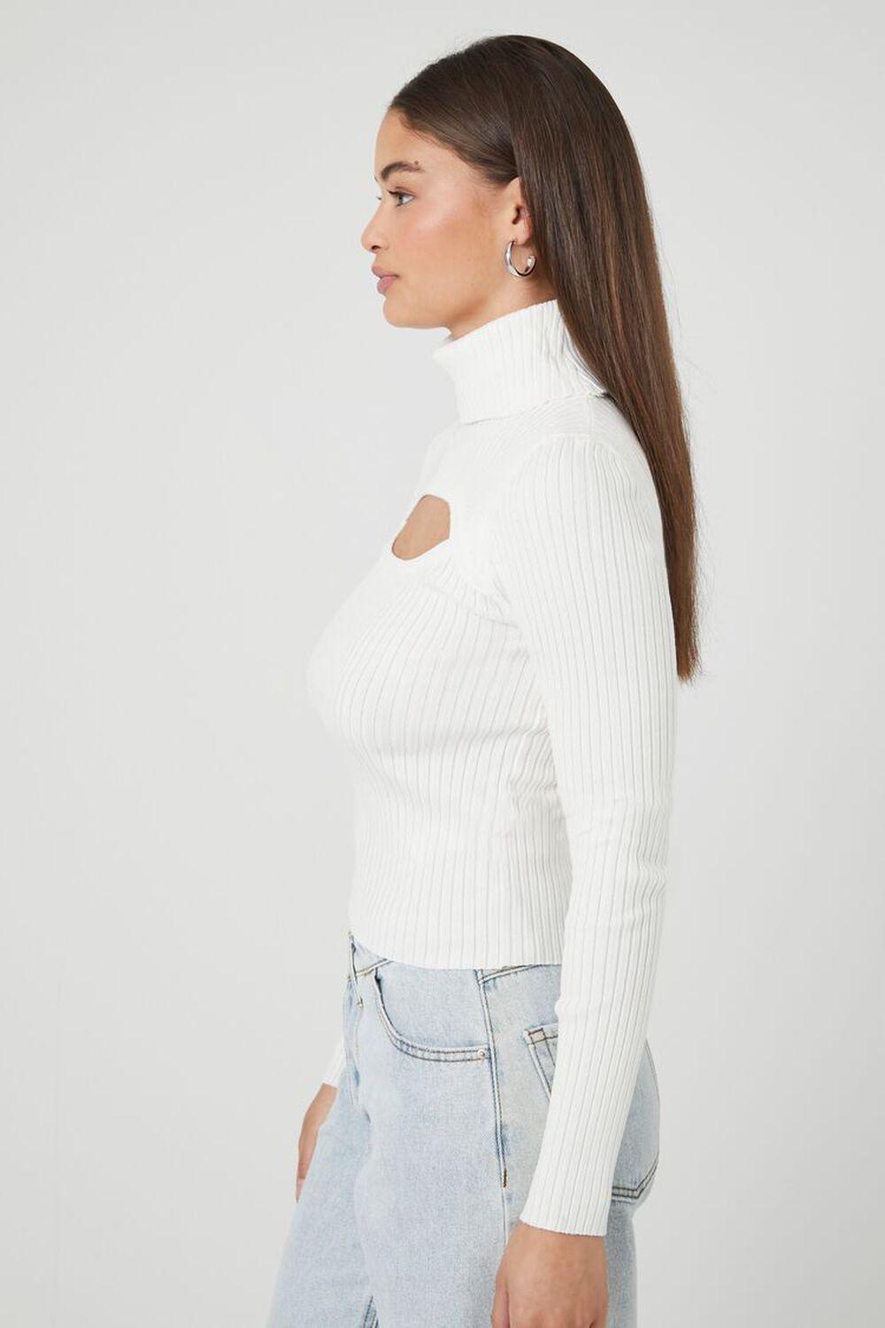 Turtleneck Cutout Sweater | Forever 21 Product Image