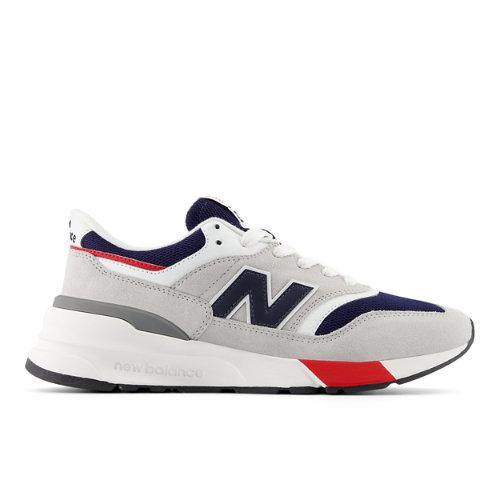 Mens New Balance 997R Athletic Shoe - Brighton Gray / Team Navy Product Image