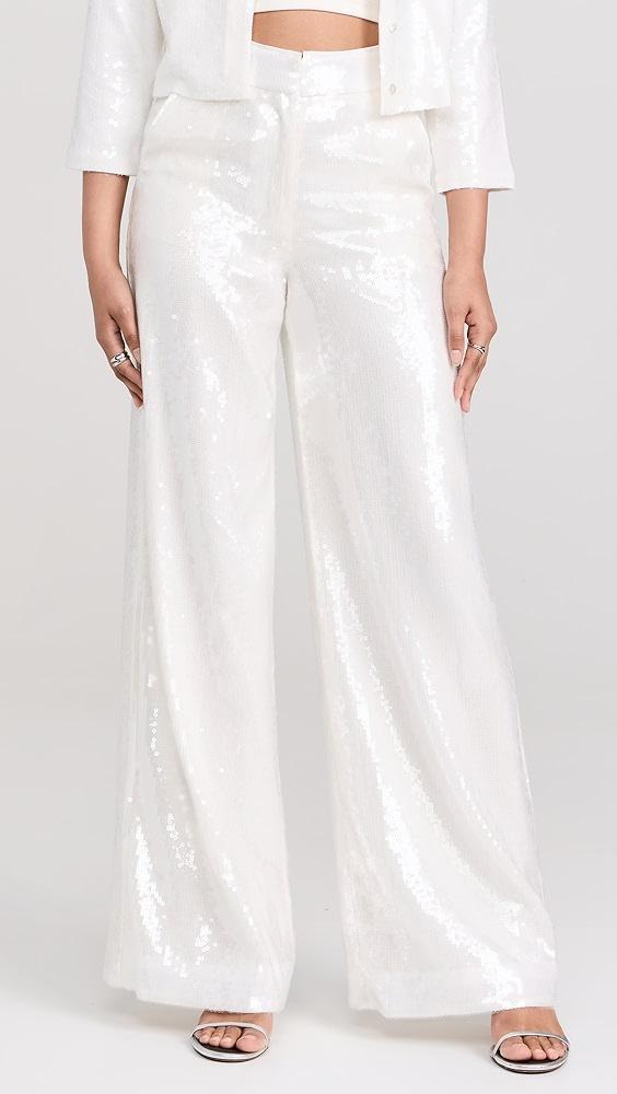 Theory High Waisted Trousers | Shopbop Product Image