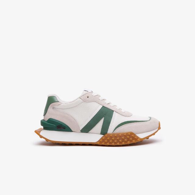 Women's Lacoste L-Spin Deluxe Leather Heel Pop Trainers Product Image