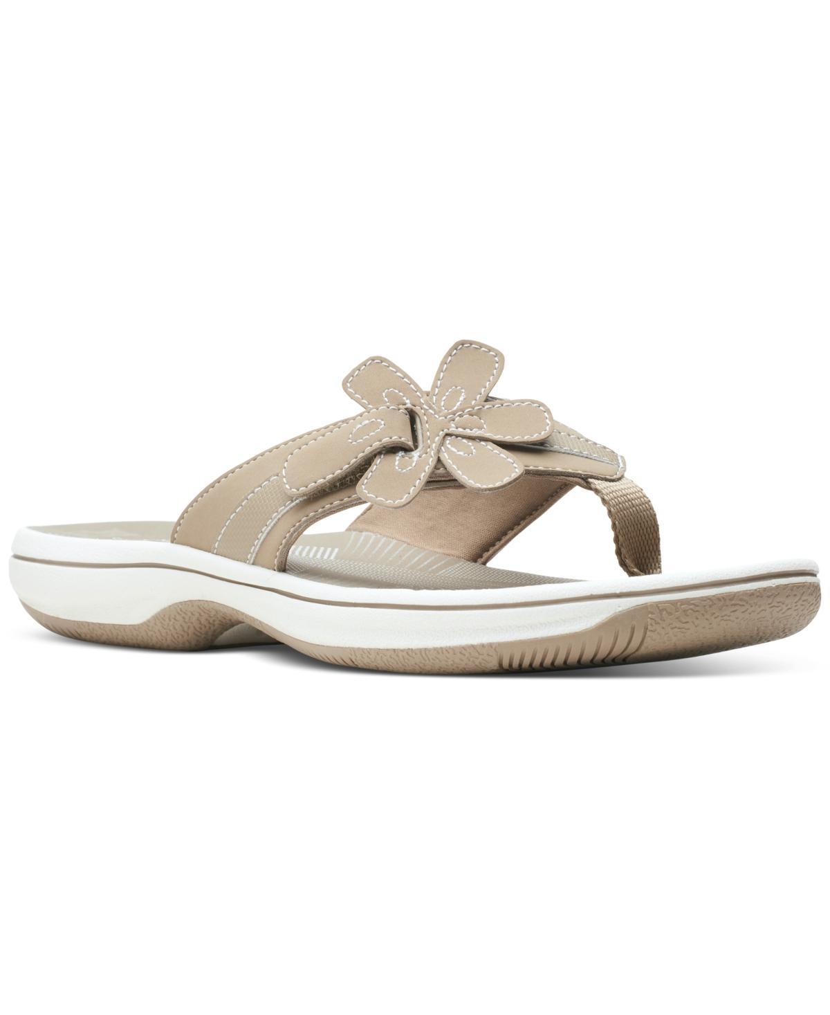 Womens Clarks(R) Cloudsteppers(tm) Brinkley Flora Flip Flops Product Image