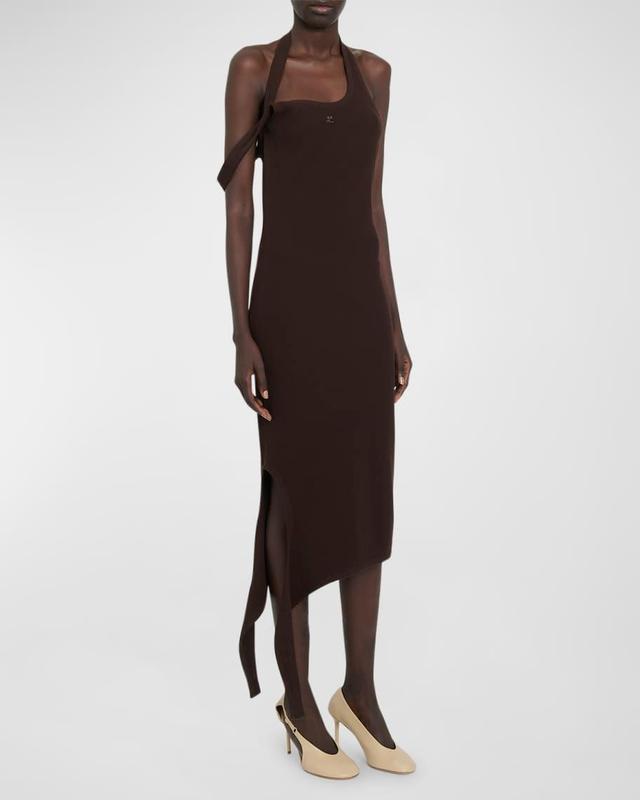 Undressed Rib-Knit Long Dress Product Image