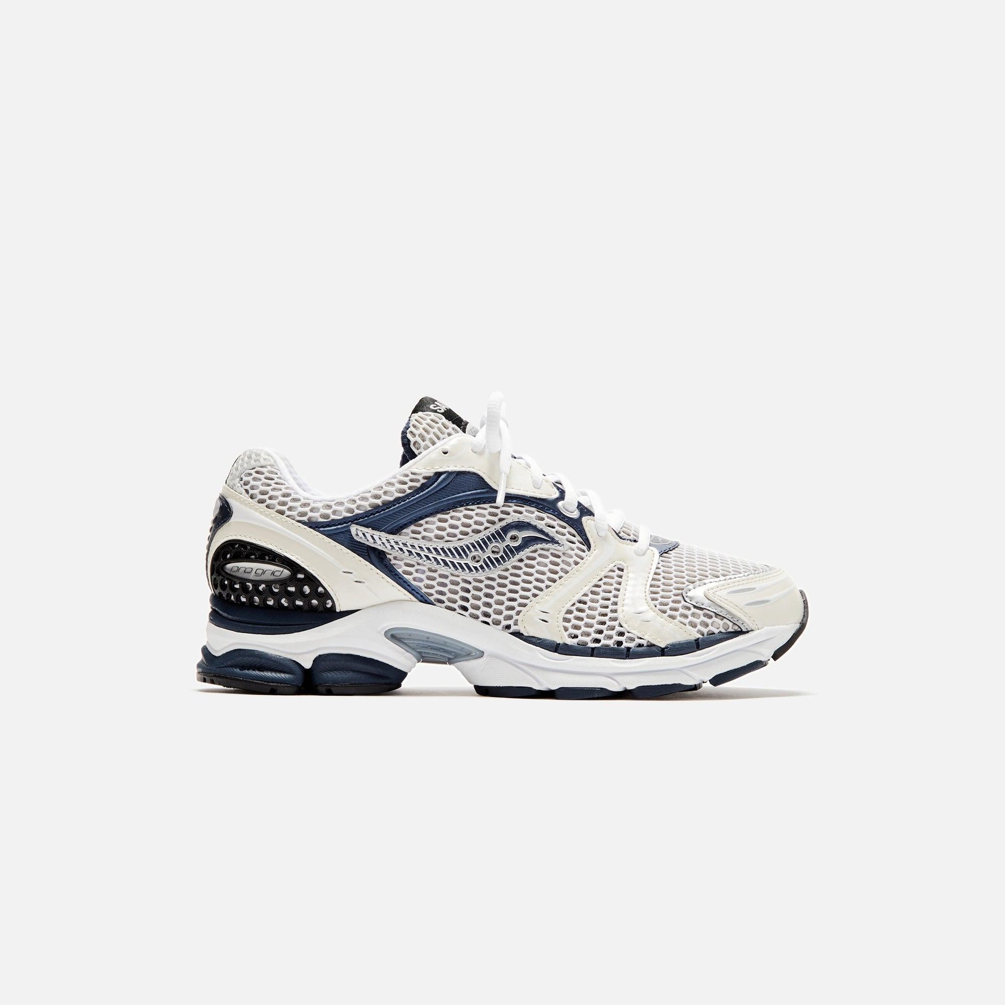 Saucony Progrid Triumph 4 - White / Navy Male Product Image