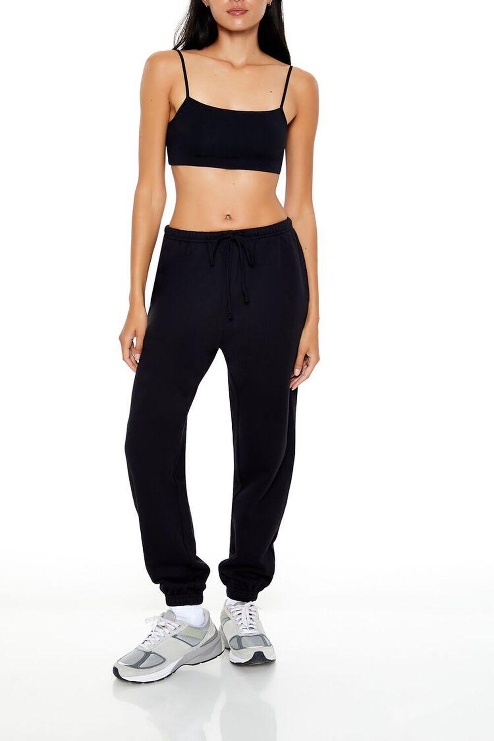 Fleece Drawstring Joggers | Forever 21 Product Image