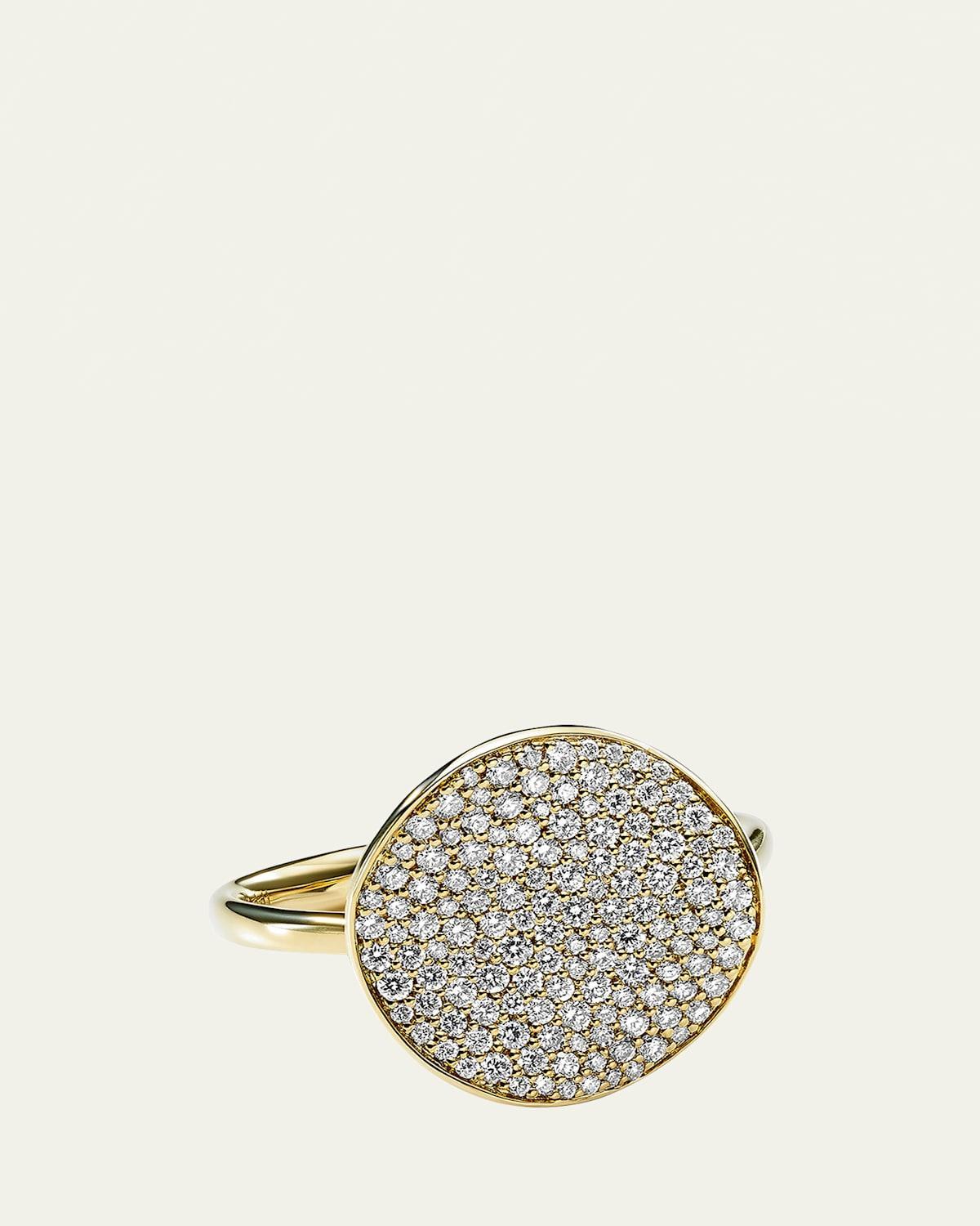 Ippolita Stardust Flower Diamond Medium Disc Ring Product Image