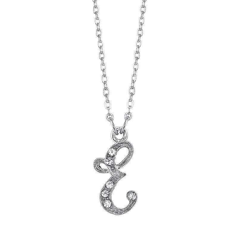 1928 Script Initial Necklace, Womens Product Image