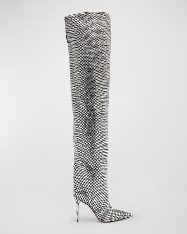 Fiona Crystal Over-The-Knee Boots Product Image