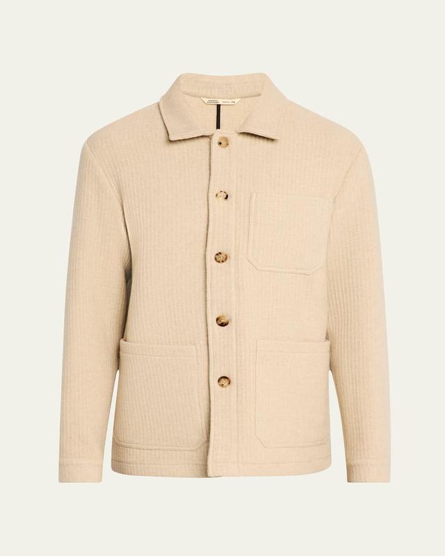 Mens Cashmere Chore Jacket Product Image