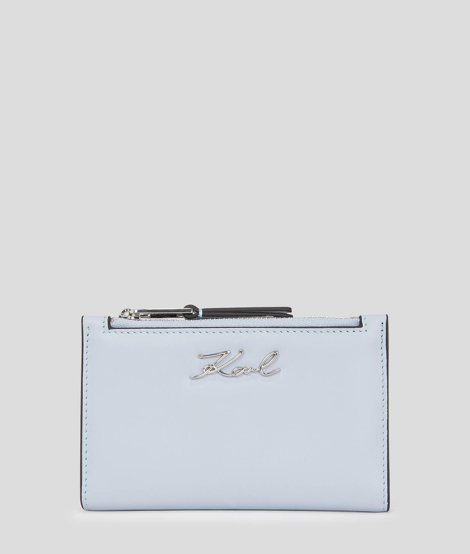 K/SIGNATURE SLIM BI-FOLD WALLET  Product Image