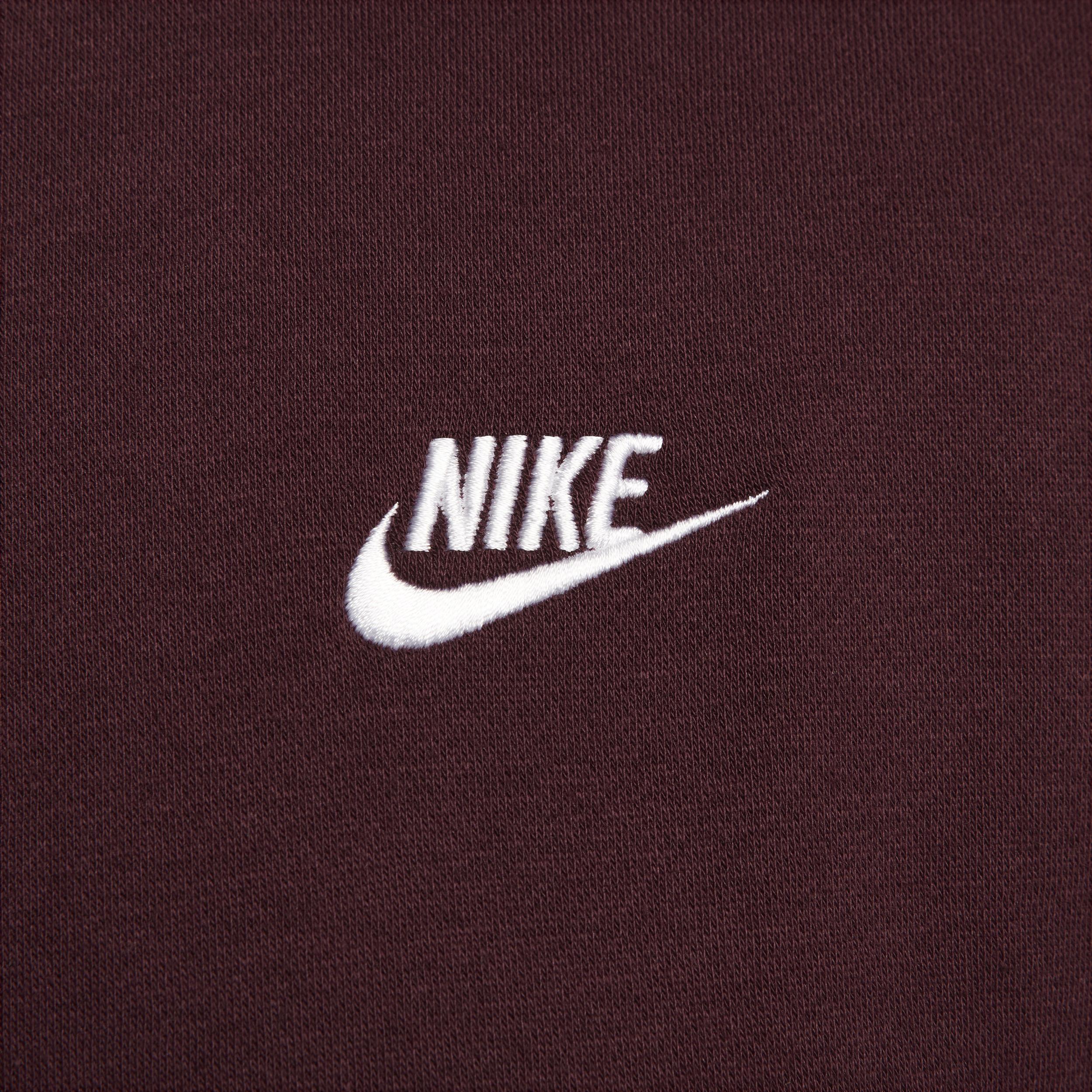 Nike Mens Nike Club Pullover Hoodie - Mens Maroon/Maroon Product Image