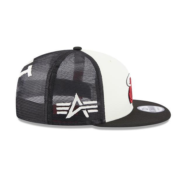 Alpha Industries X Miami Heat 9FIFTY Snapback Hat Male Product Image