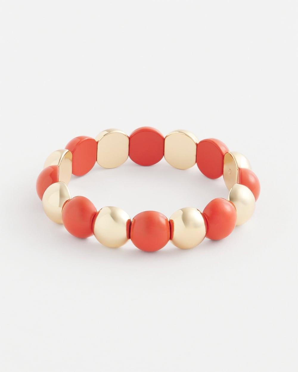 Chico's Click Orange Bangle Bracelet Product Image