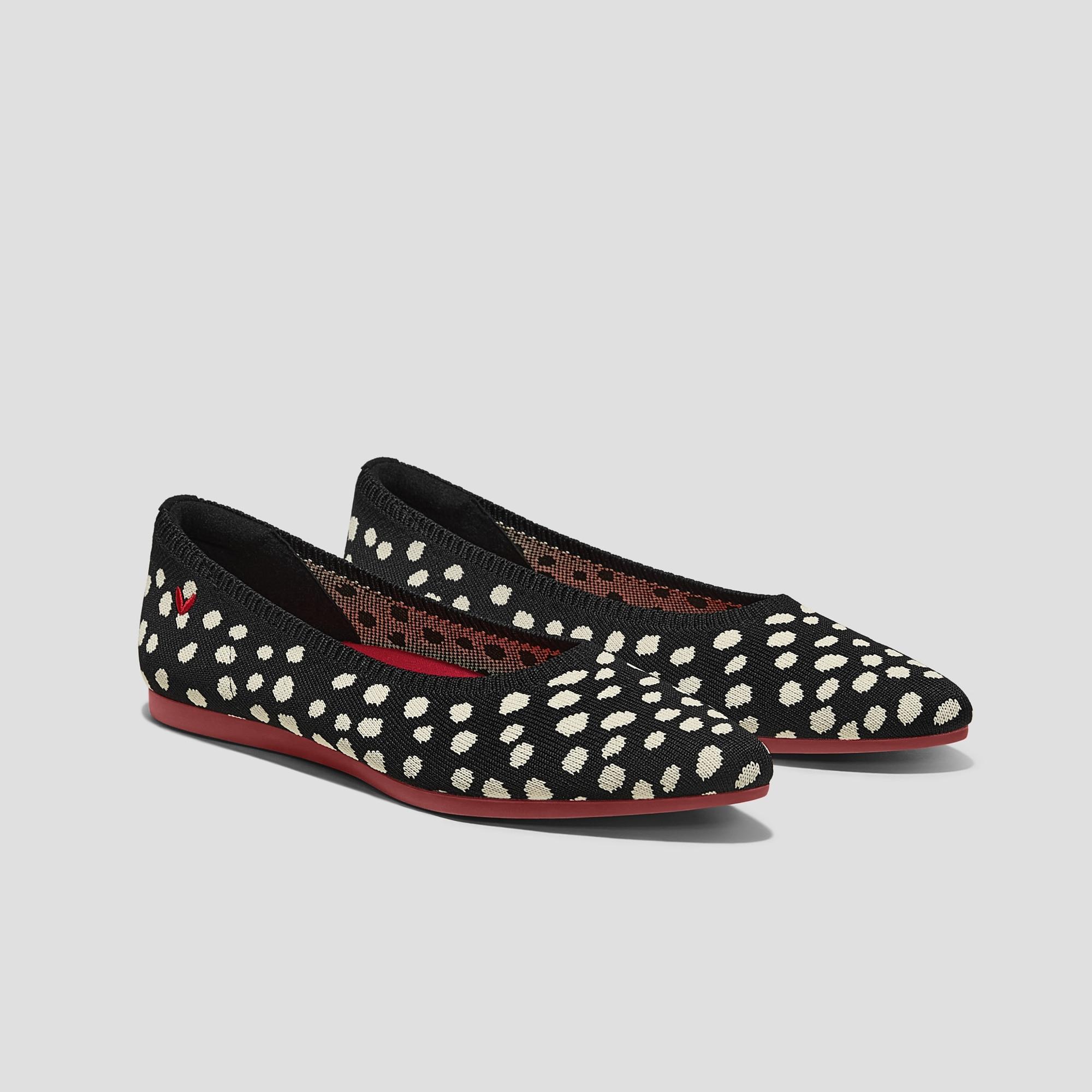 Pointed-Toe Ballet Flats (Aria 5°) Product Image