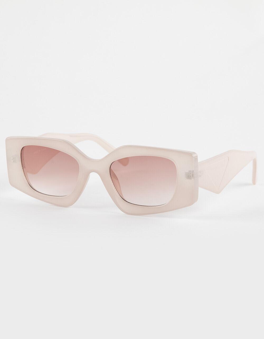 RSQ Translucent Rectangle Sunglasses Product Image