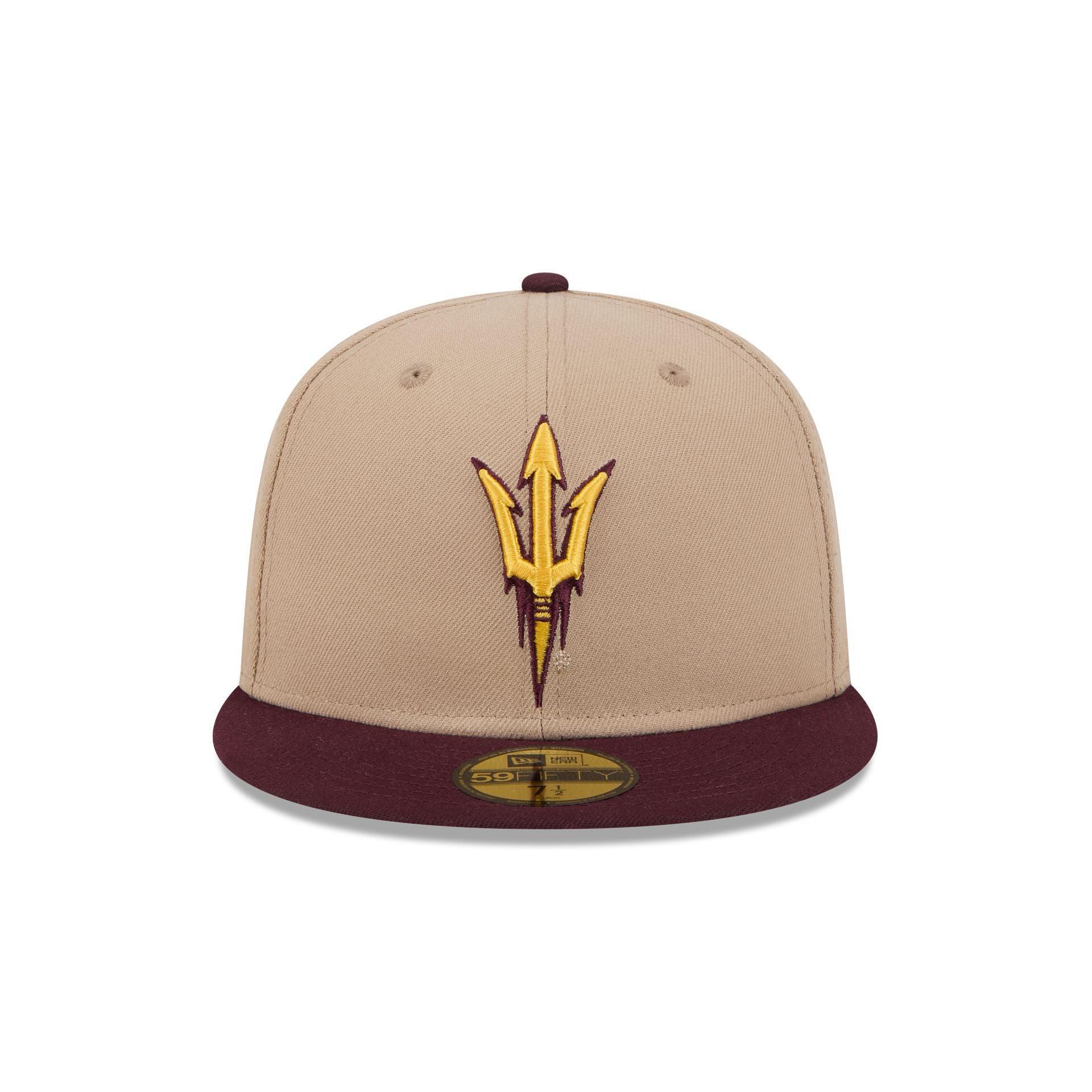 Arizona State Sun Devils Camel 59FIFTY Fitted Hat Male Product Image