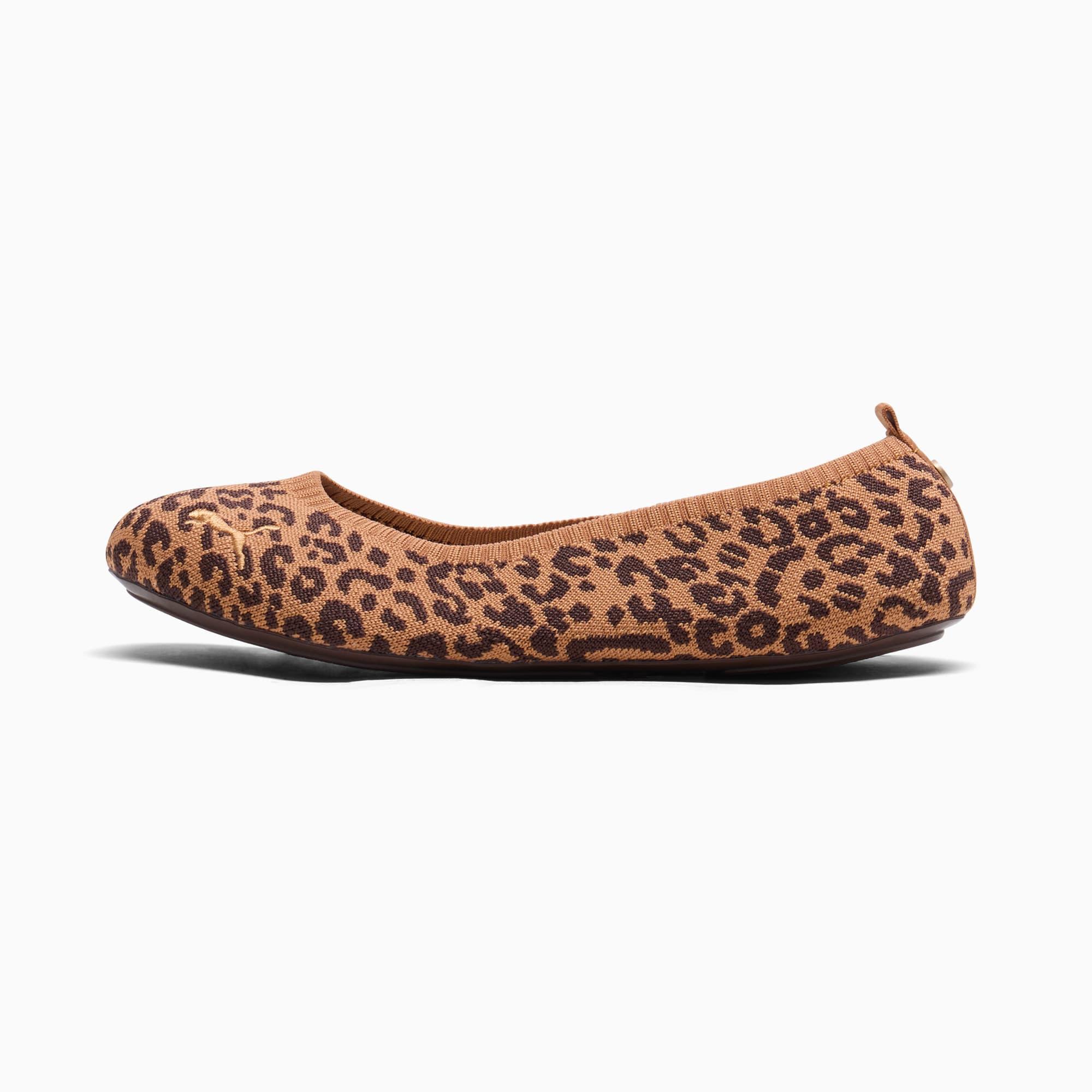 Ilana Leopard Women's Ballet Shoes Product Image