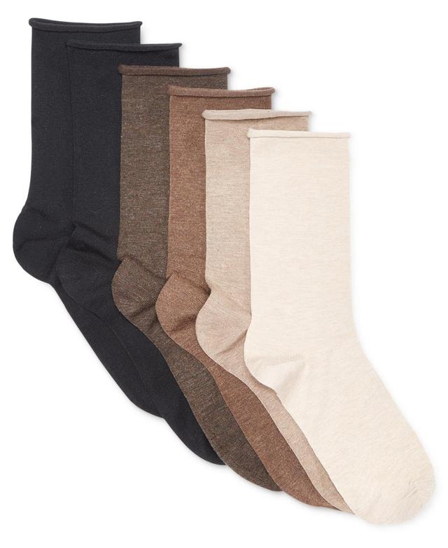 Lauren Ralph Lauren Womens Roll-Top Trouser Socks 6 Pack Product Image