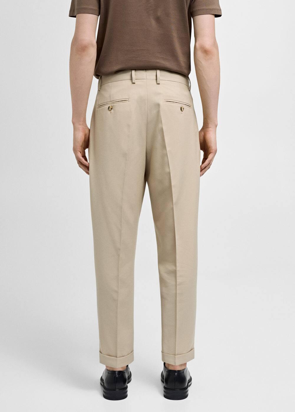 MANGO MAN - Regular fit suit pants beigeMen Product Image