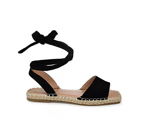 Journee Collection Emelie Womens Espadrille Sandals Purple Product Image