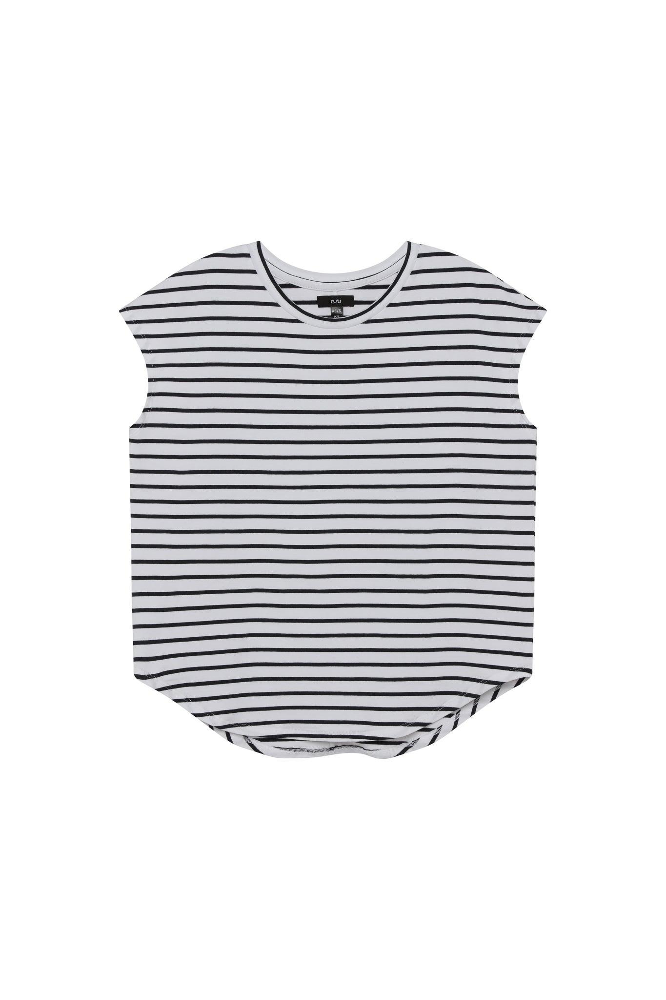 Striped Tuck-In Tee Product Image