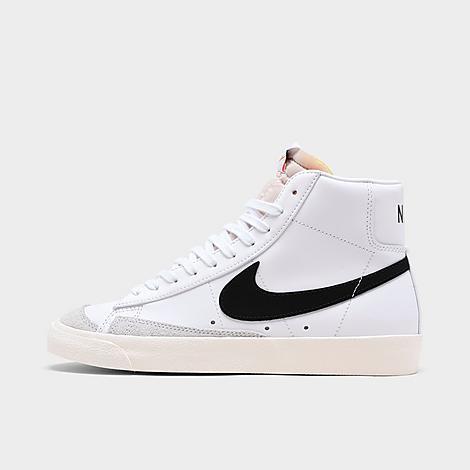 Nike Womens Blazer Mid 77 - Basketball Shoes White/Black/Sail Product Image