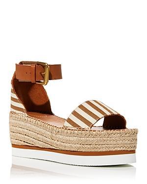 See by Chloe Womens Glyn Espadrille Platform Sandals Product Image