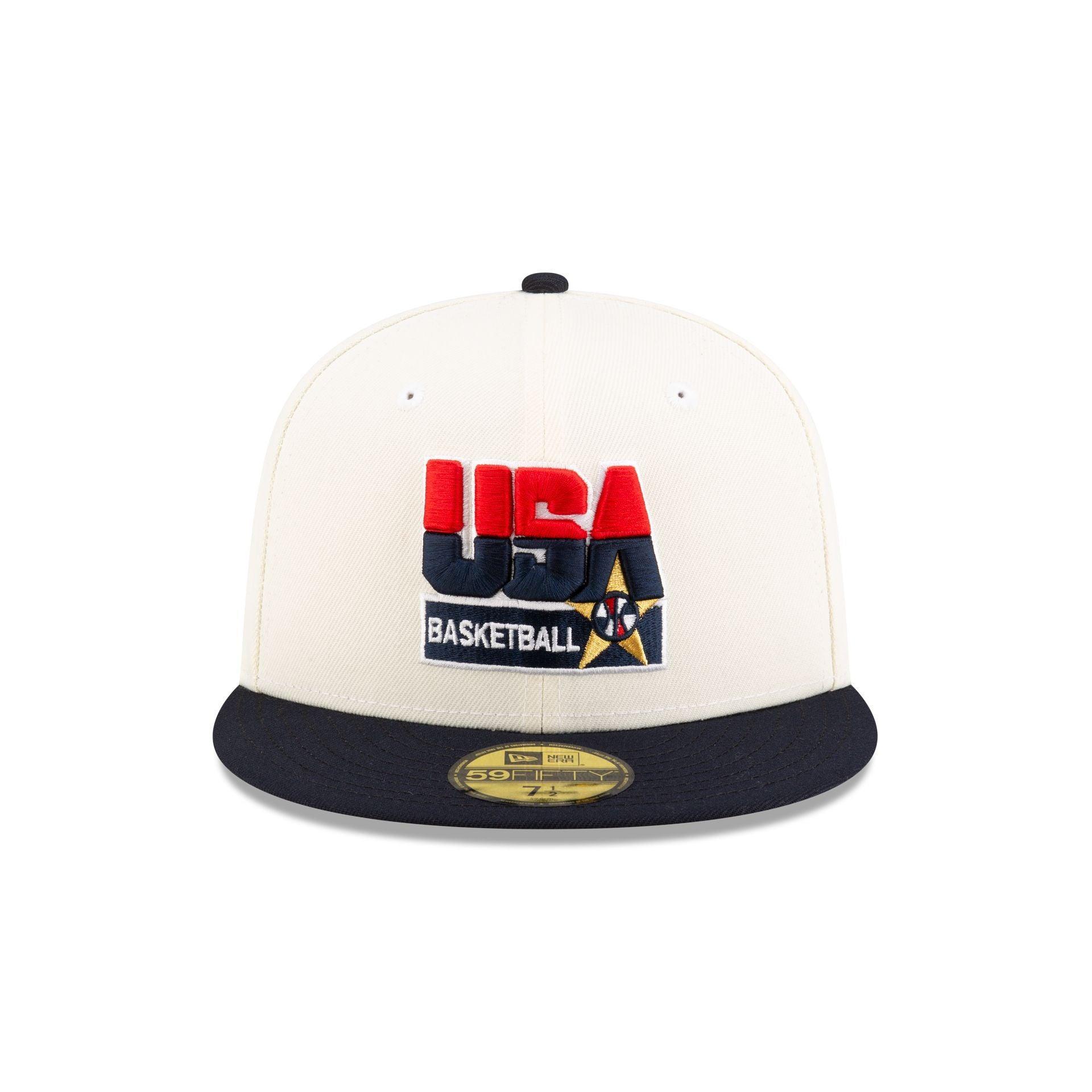 Dream Team Chrome White Alt 59FIFTY Fitted Hat Male Product Image