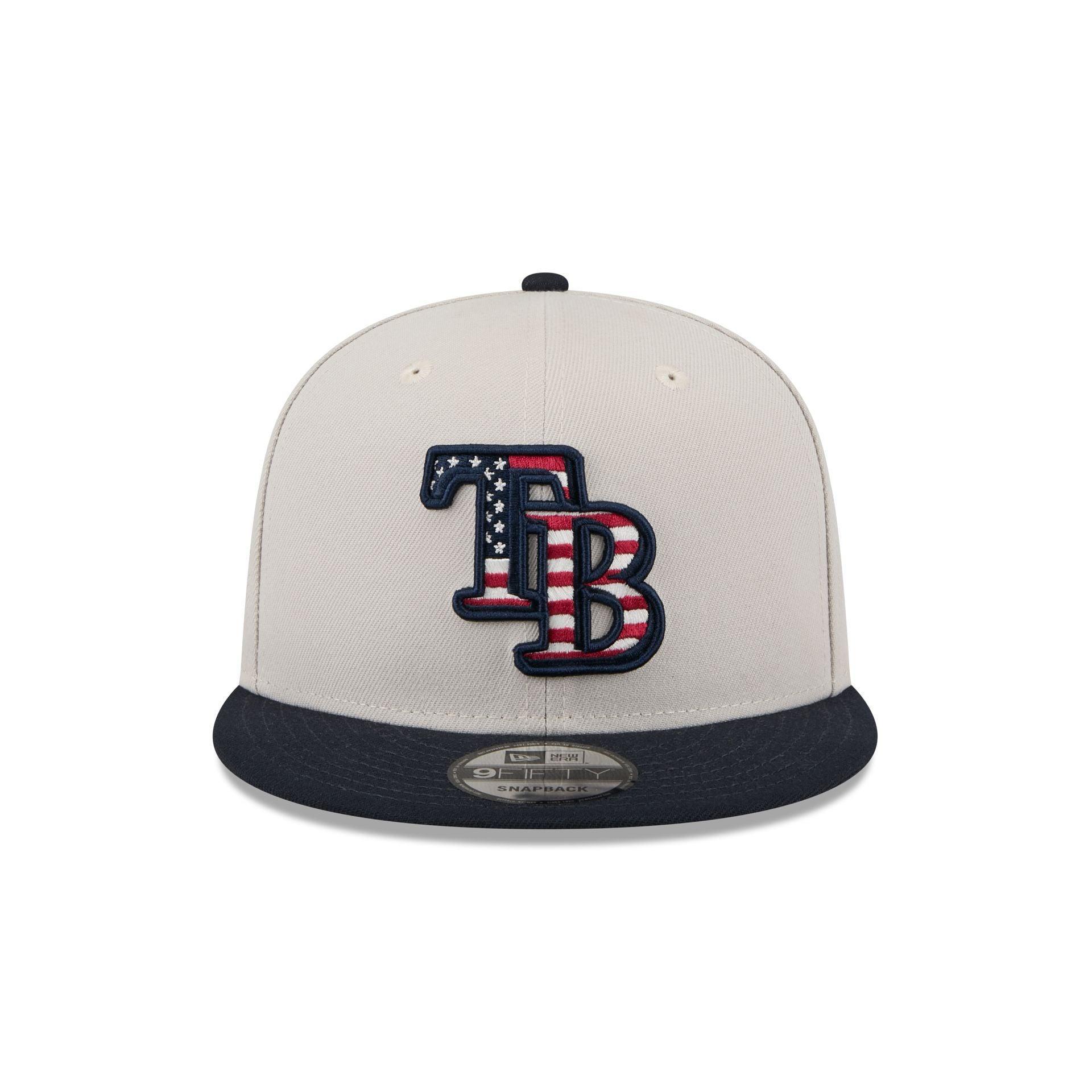 Tampa Bay Rays Independence Day 2024 9FIFTY Snapback Hat Male Product Image