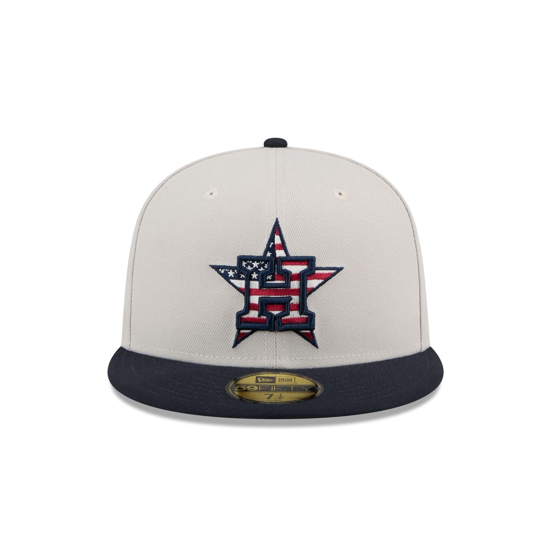 Houston Astros Independence Day 2024 59FIFTY Fitted Hat Male Product Image