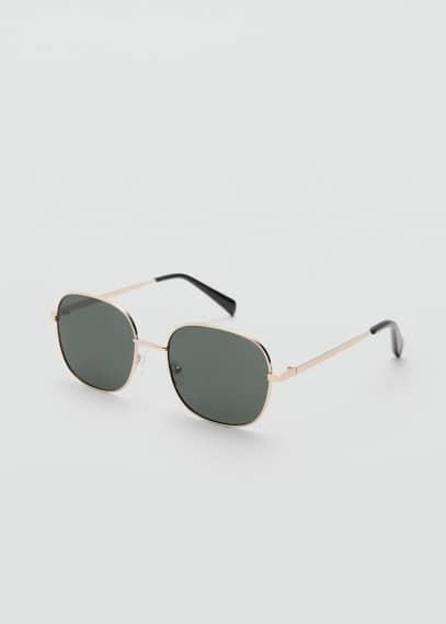 MANGO - Metallic frame sunglasses - One size - Women Product Image