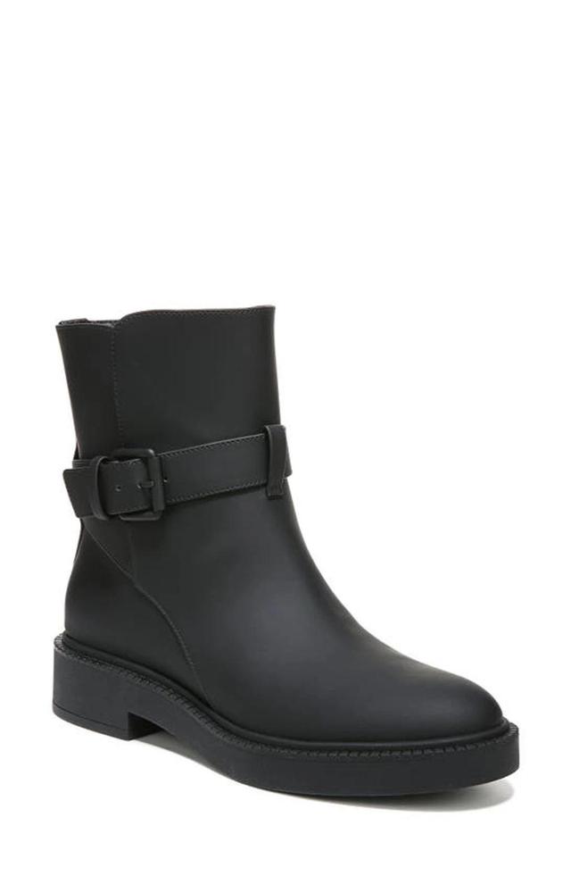 VINCE Kaelyn Water-resistant Leather Buckle Boots In Nocolor Product Image