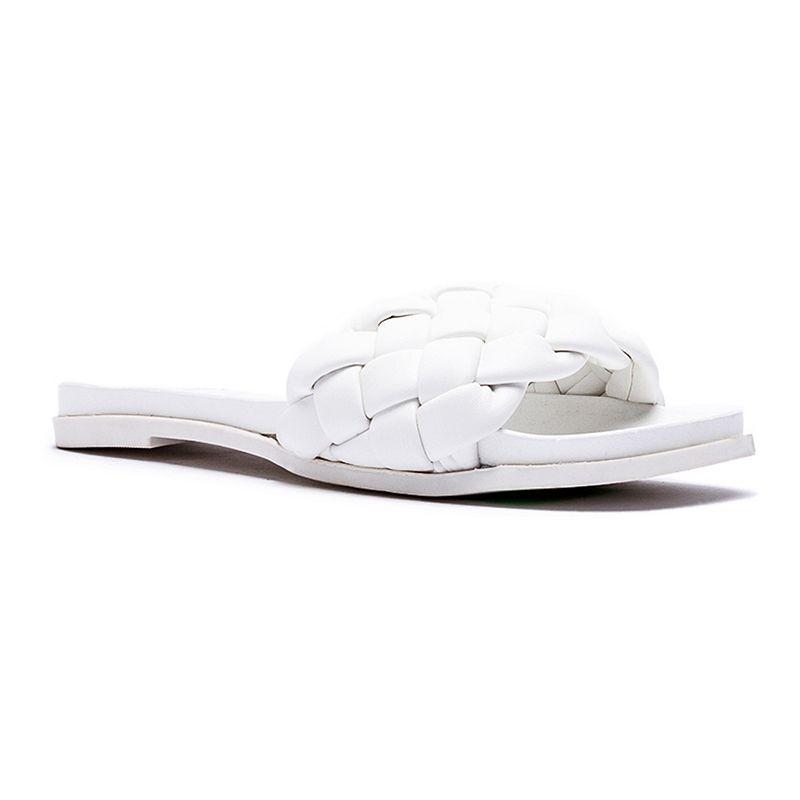 Qupid Laylow-15 Womens Slide Sandals Product Image