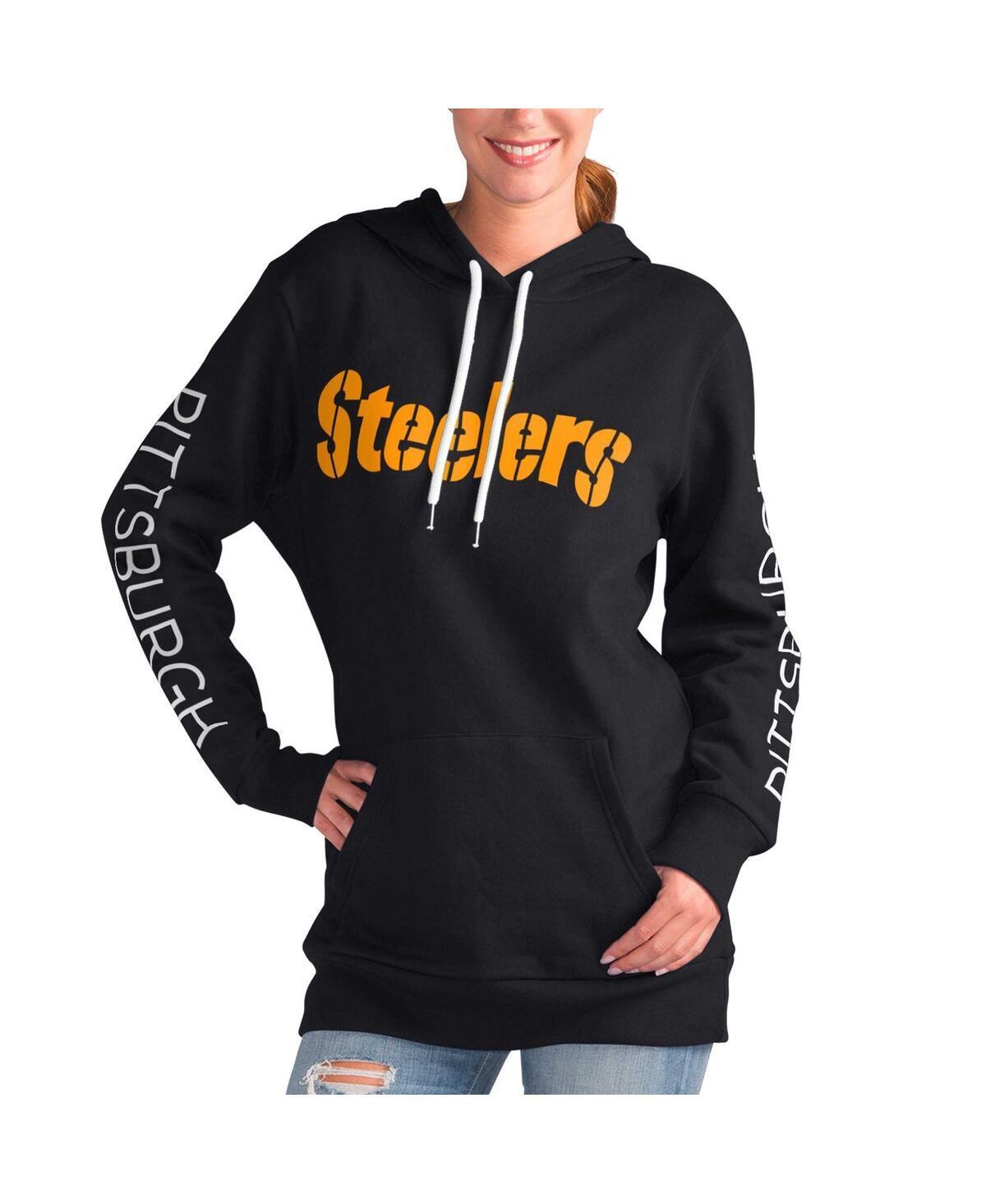 Womens G-III 4Her by Carl Banks Black Philadelphia Flyers Overtime Pullover Hoodie Product Image