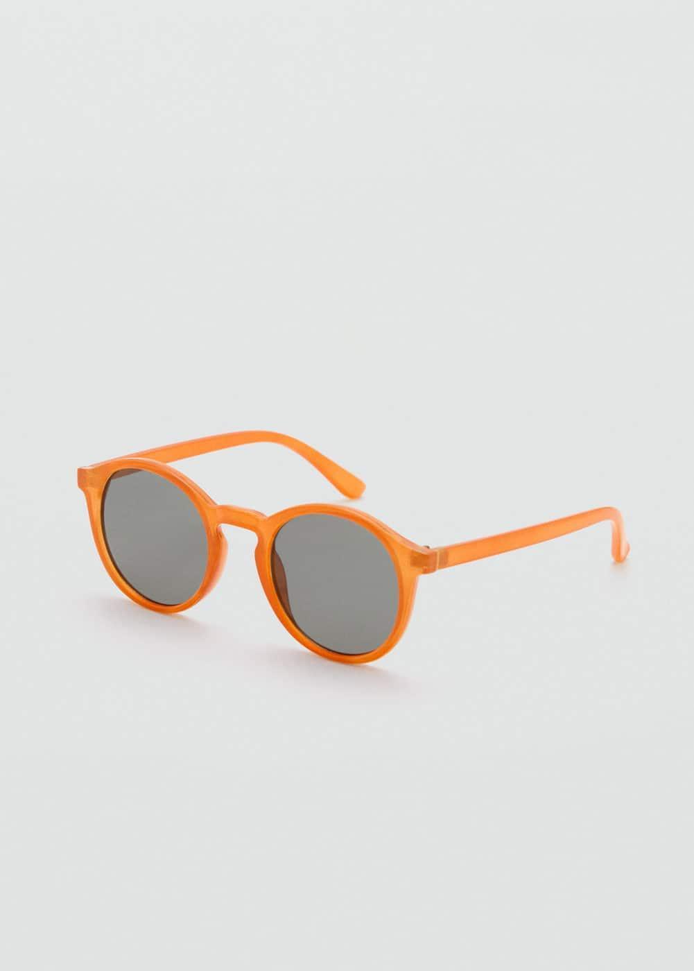 MANGO MAN - Rounded sunglasses - One size - Men Product Image