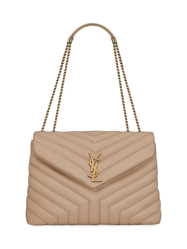 Saint Laurent Loulou Medium Quilted Crossbody Product Image