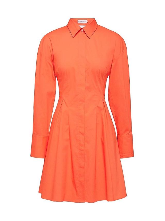 Womens Parachute Cut-Out Mini-Shirtdress Product Image